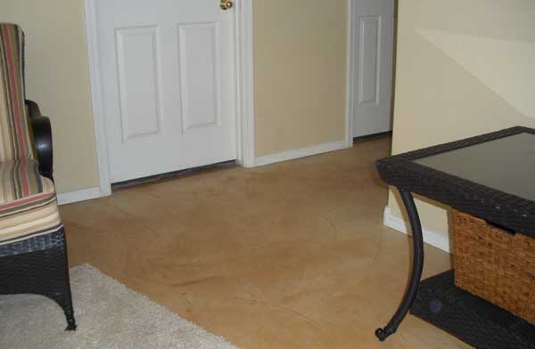 STAINED CONCRETE FLOORS